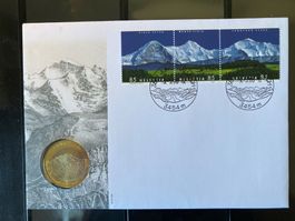 10 Franken Münzbrief Jungfrau