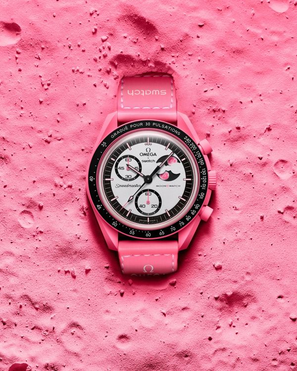 Swatch X Omega Moonswatch Pink Mission to the Pink Moon 1