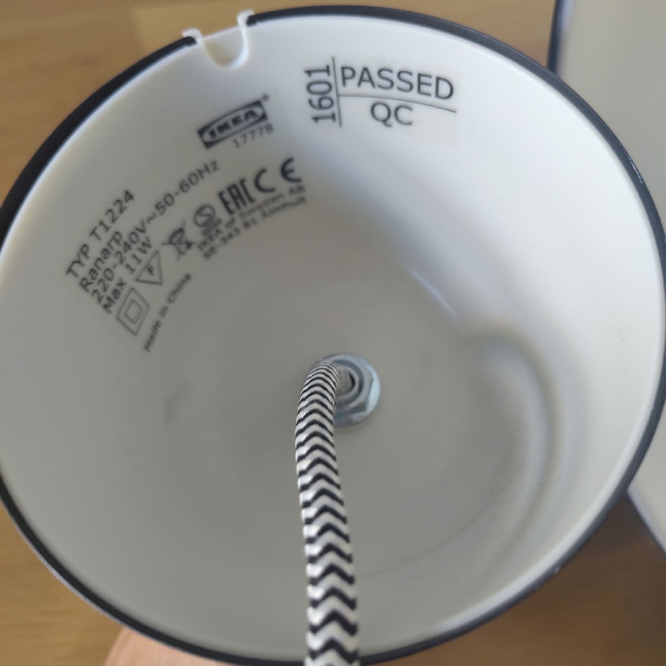 Ikea Lampadari & plafoniere: Schwarze Hängelampe Industrial Look – Usato da Bern venduto da clr_g2rj 2