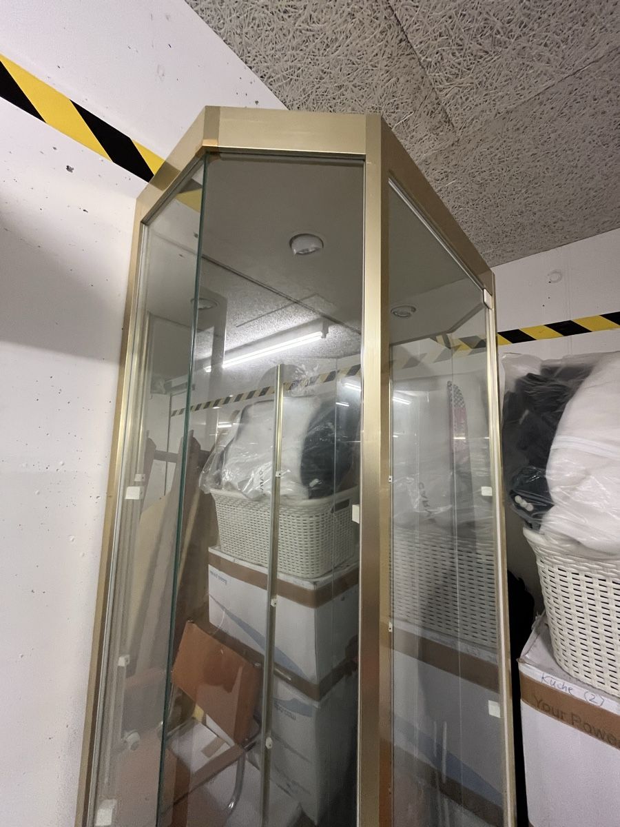 Vetrine: Vitrine mit goldenem Gehäuse – Usato da Zürich venduto da odinsasgard 2