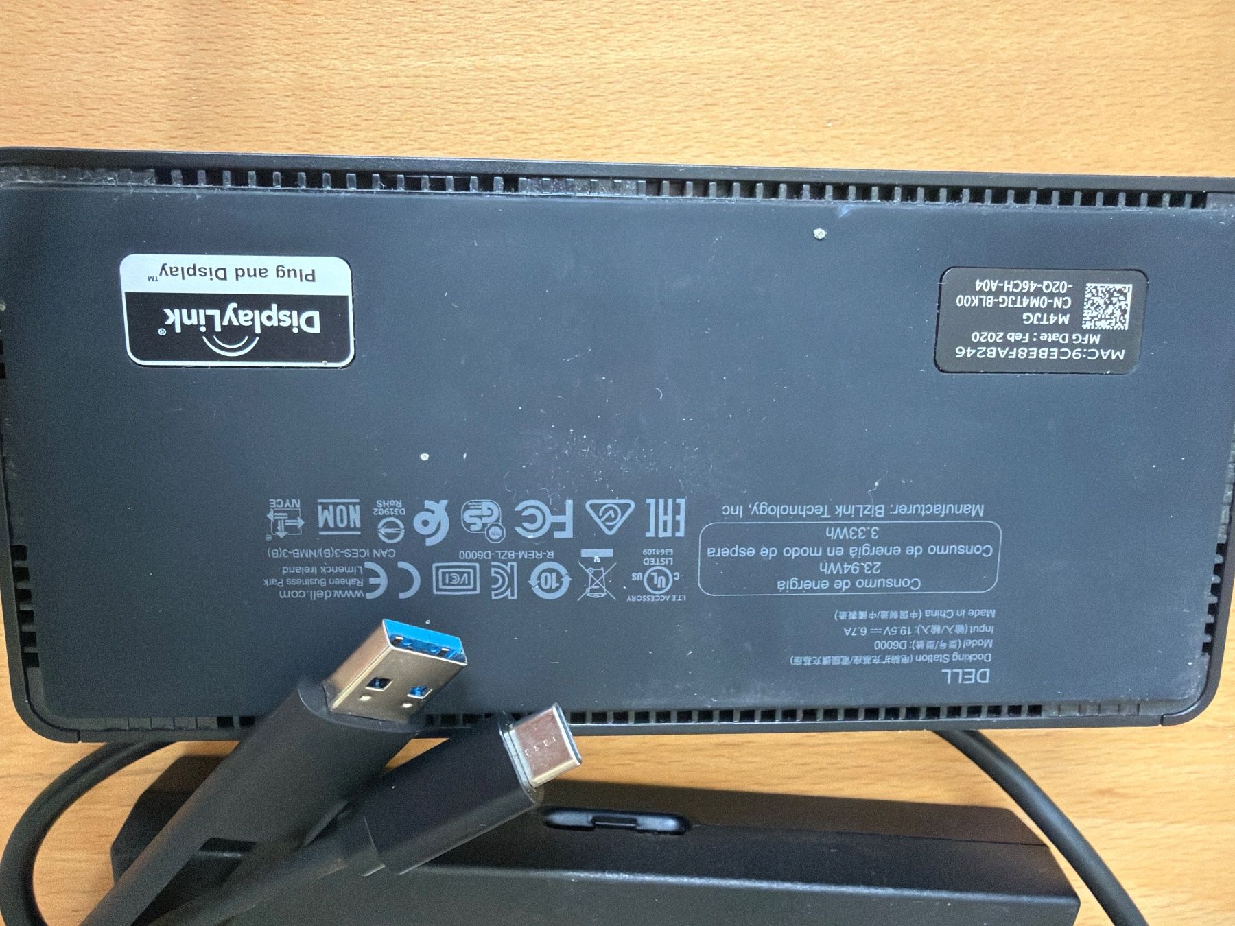 Dell Docking station: Dell Dockingstation D6000, DisplayLink, 130W – Usato da Küsnacht ZH venduto da luk_k8w8 1