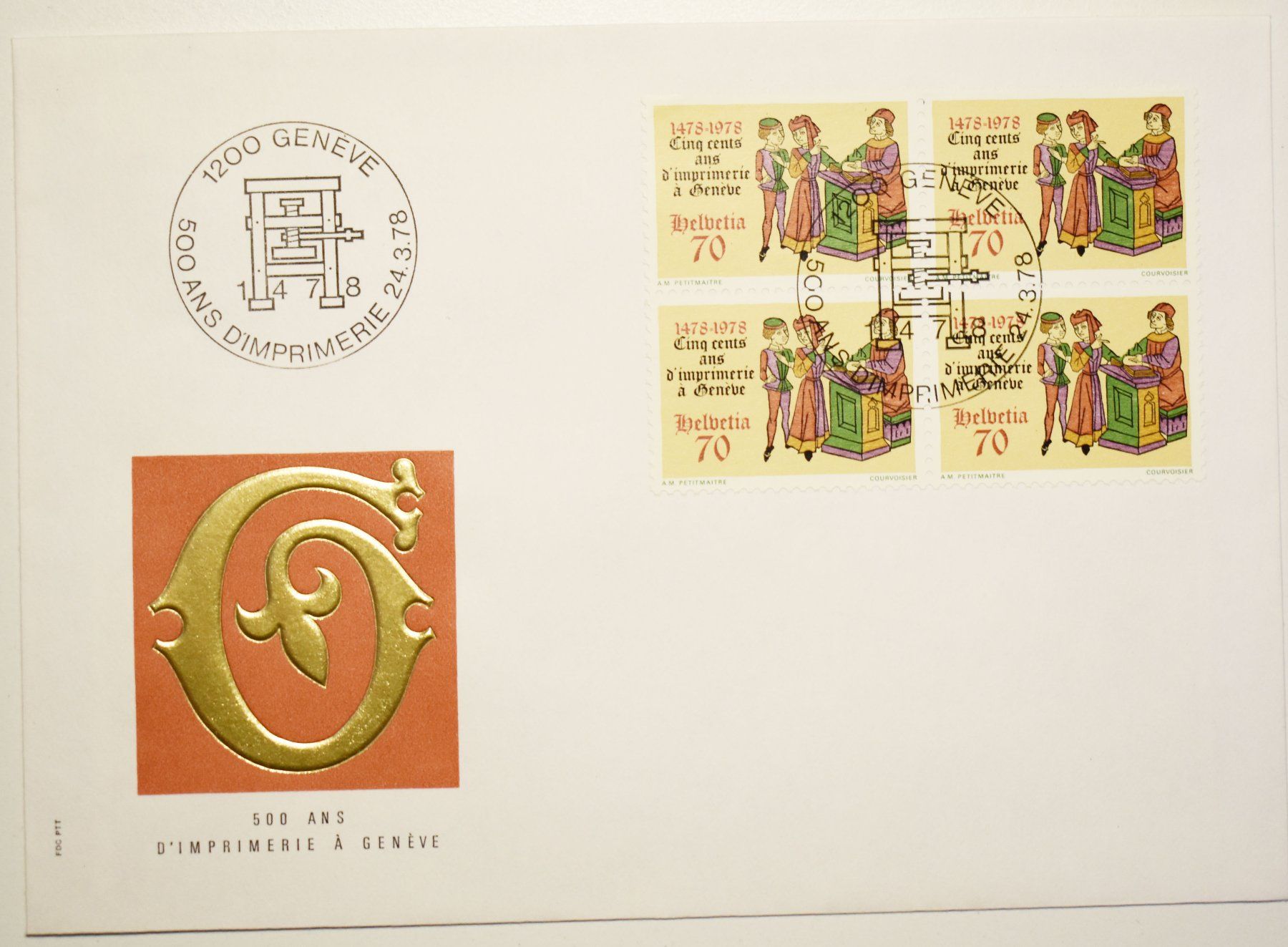 Couverts & Versandtaschen: Envellopes commémoratives – Gebraucht aus Petit-Lancy von Pimose 1