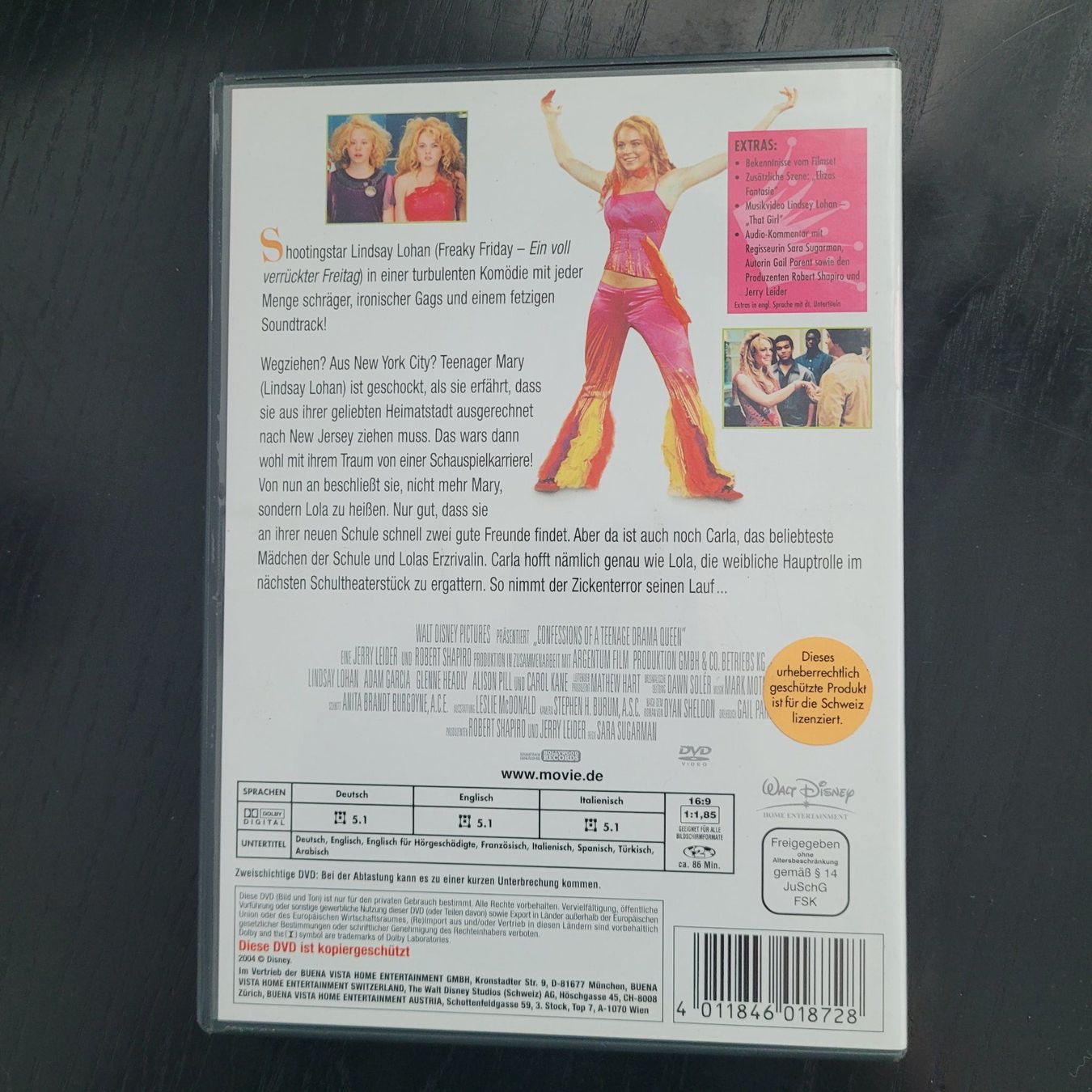 Tutti i DVDs: Bekenntnisse einer Highschool Diva- Lindsay Lohan / DVD – Usato da SCHÜBELBACH venduto da CoKaHa 1