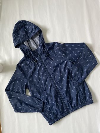 Jacke Regenjacke blau Anker - XS - Übergang / Sommer