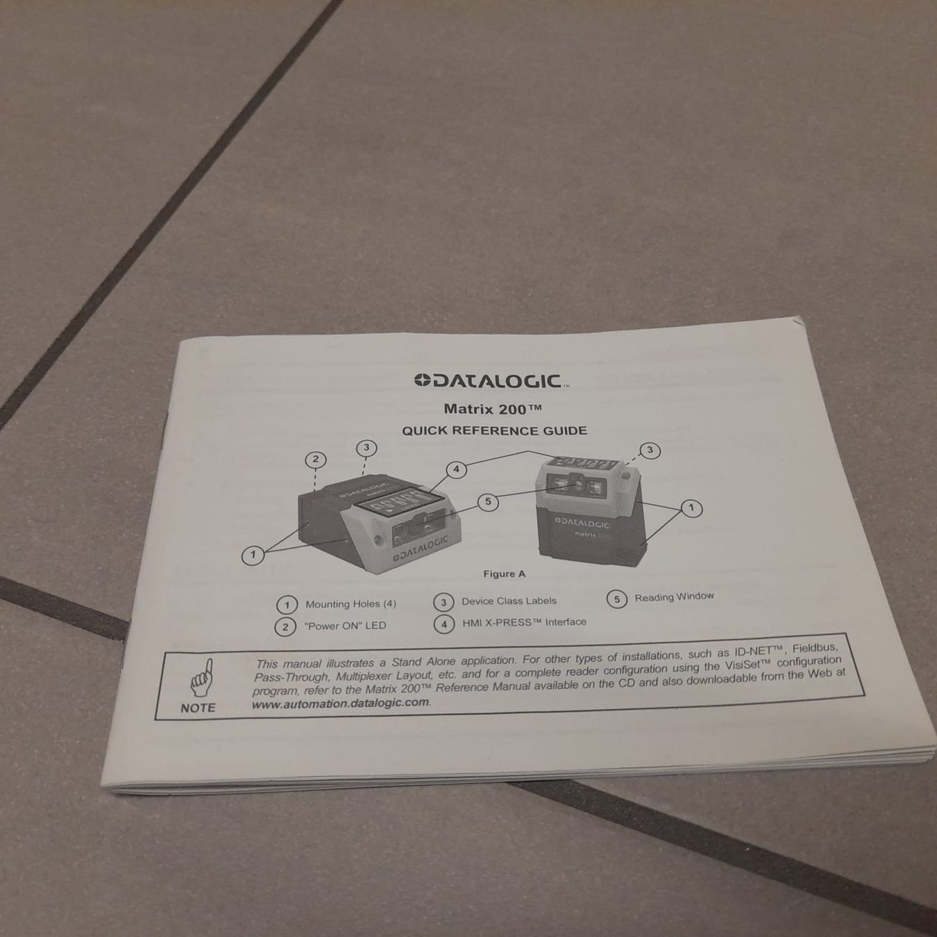 Scanner: Matrix 200TM Compact 2D Imager, Datalogic – Gebraucht aus Ulisbach von MSH01 8