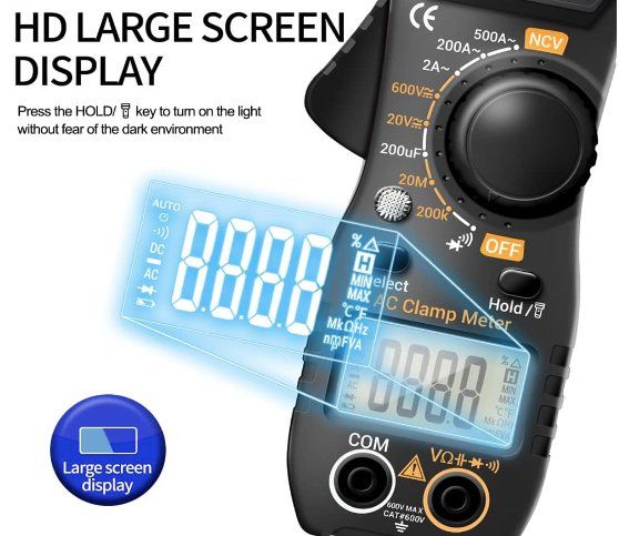 Mesurer: Smart Clamp Meter Digitalmultimeter – Neuf avec emballage d'origine à Châtelaine par topshop.switzerland 5