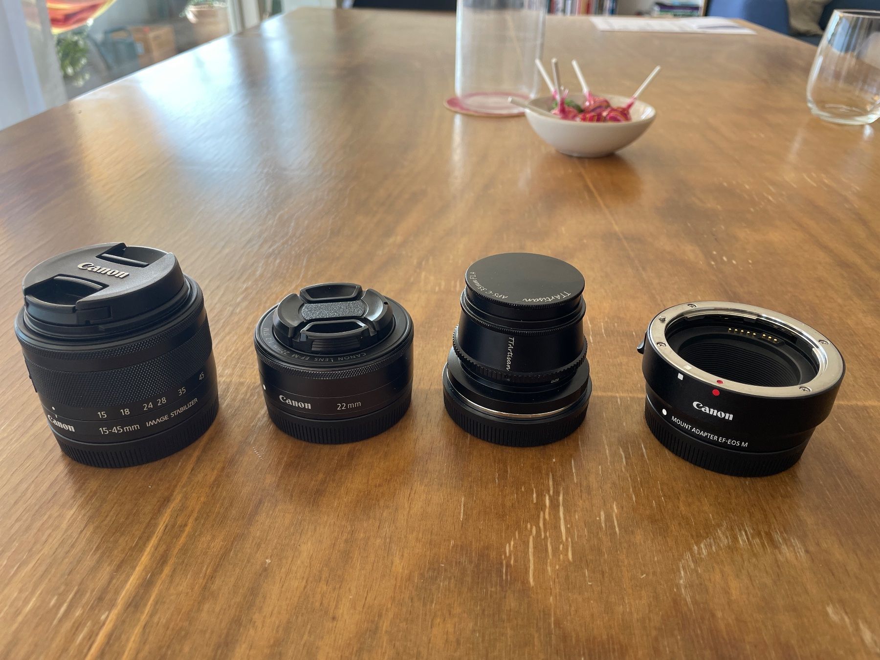 Canon Fotocamera: Canon EOS M50 Systemkamera mit 3 Objektiven – Usato da Oberengstringen venduto da Spiderrrman 5