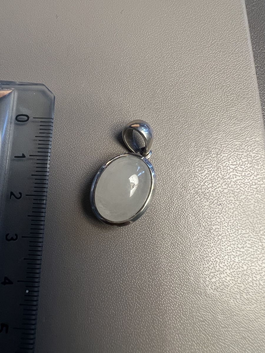 Anhänger: Anhänger mit Mondstein Silber 925 – Gebraucht aus Ebertswil von Aayra 2