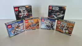 LEGO Star Wars Microfighters Series 2 - 6 Sets Neu OVP