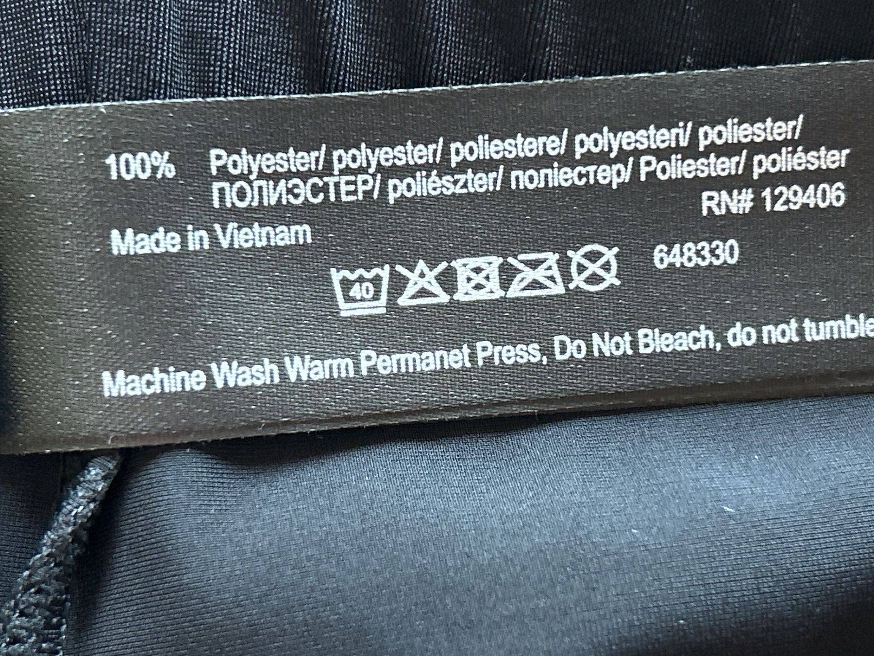 Pantaloni: Bade - Radlerhose mit Elastikbund schwarz von bpc Gr. 40 – Usato da Brunnen venduto da Nala2929 7