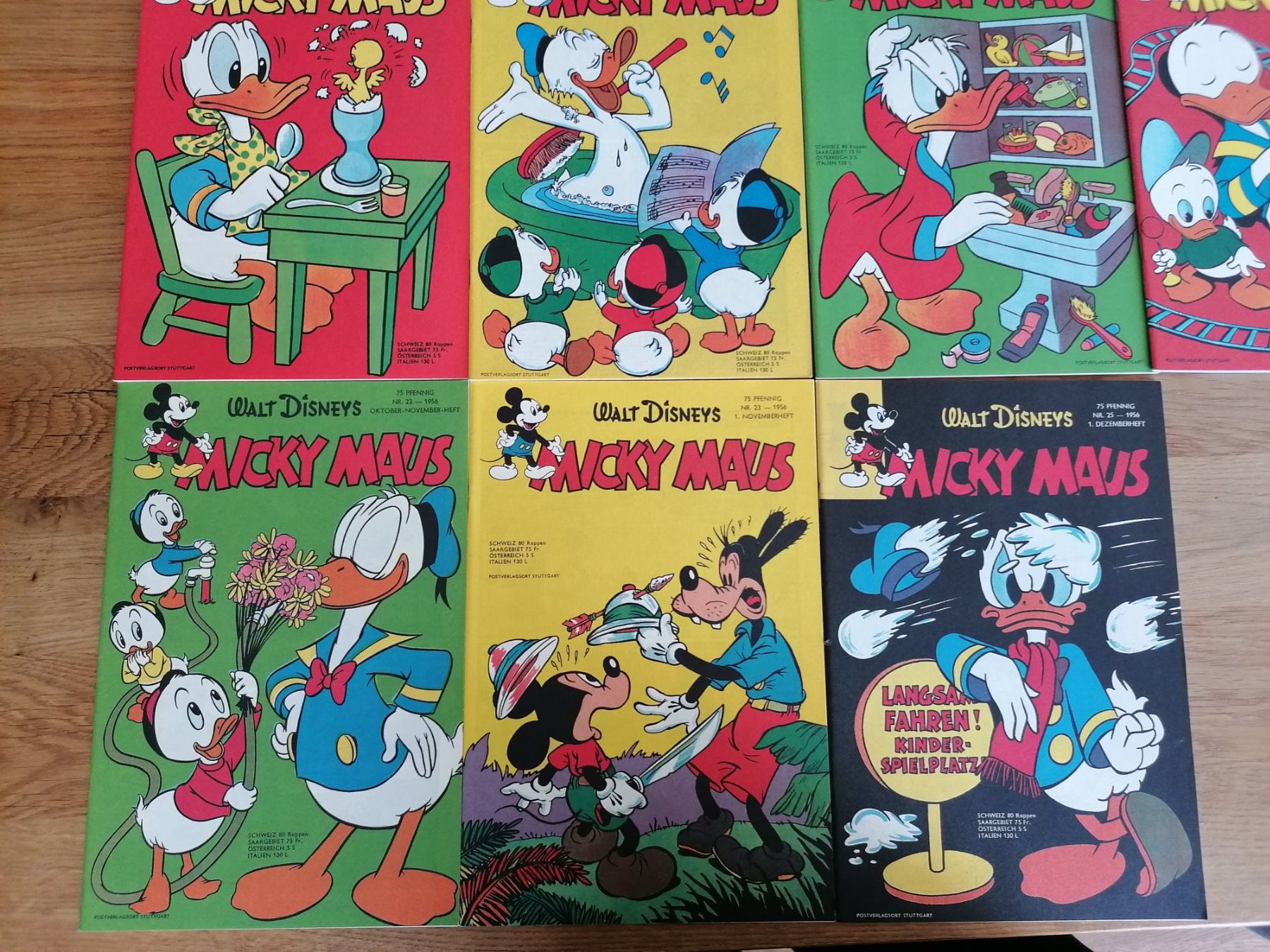 Fumetti: Micky Maus, 11 Hefte 1956 - REPRINT 2000 – Usato da Basel venduto da vintagecollector 3