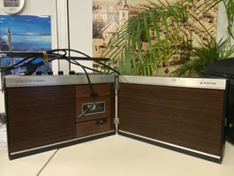 Retro Sanyo Stereoanlage - sehr speziell