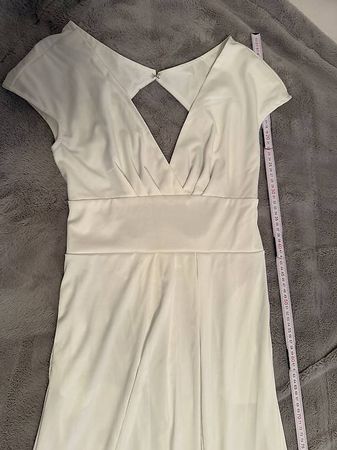 Kleid Maxikleid weiss L
