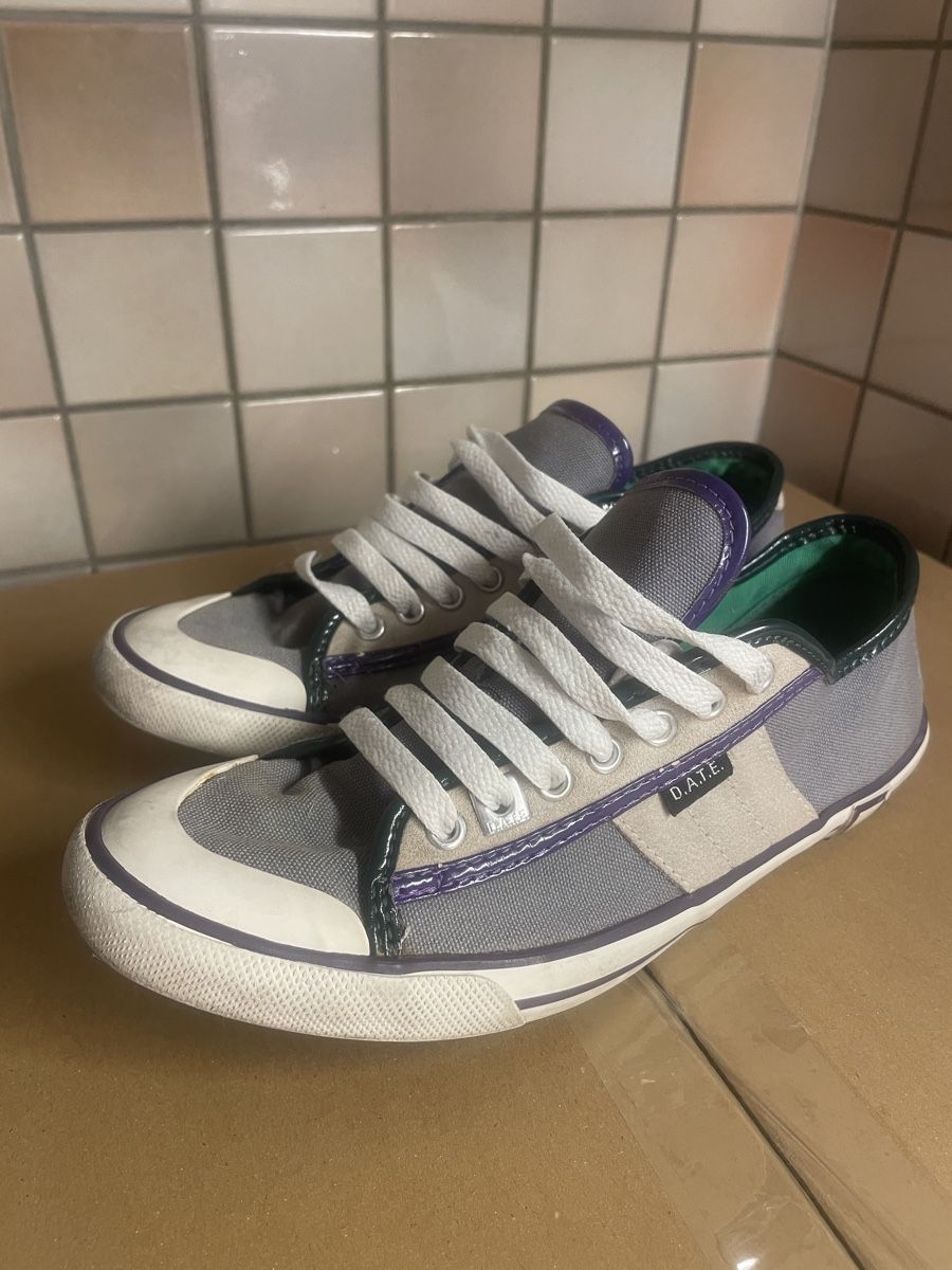 Herrenschuhe: Turnschuhe, Grau, Marke D.A.T.E. , Grösse 38 – Gebraucht aus Zürich von valevare