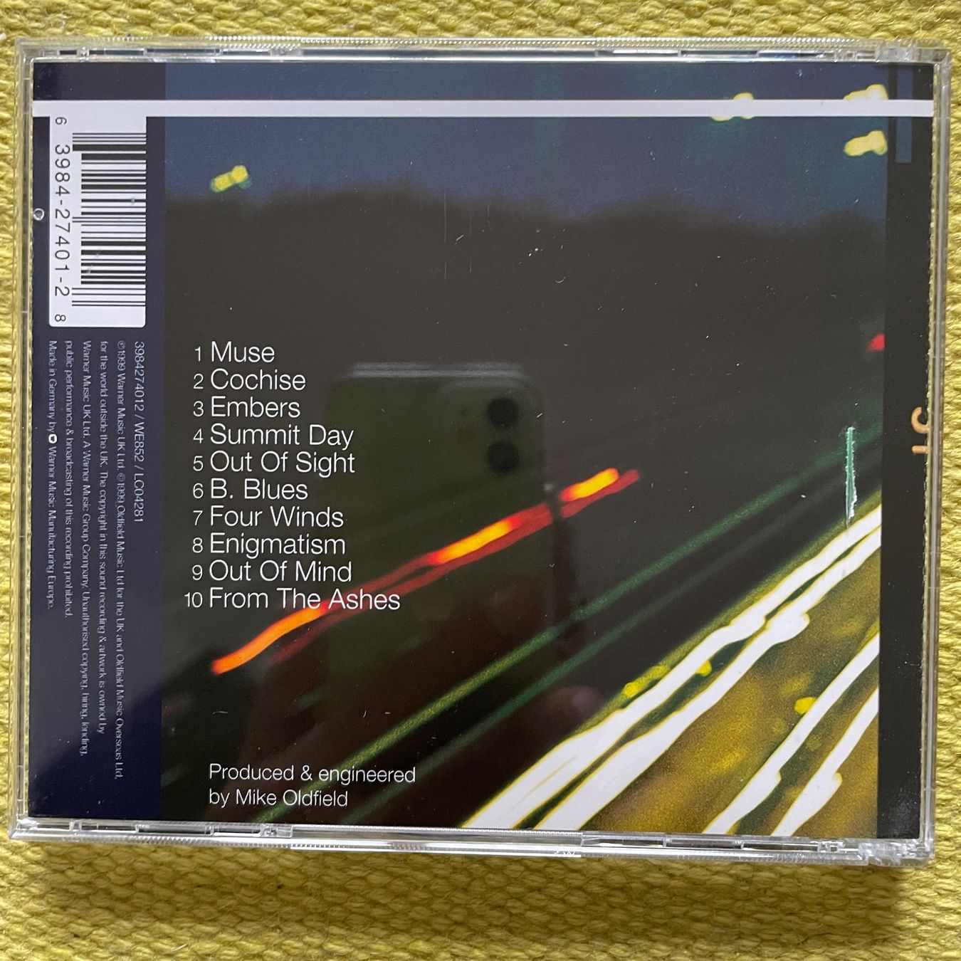 CD: MIKE OLDFIELD-GUITARS90 – Usato da Rorschacherberg venduto da CD-Roli 1