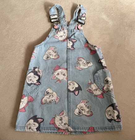 Latzkleid „Disney Marie Katze“ / Gr.110 / NEUWERTIG