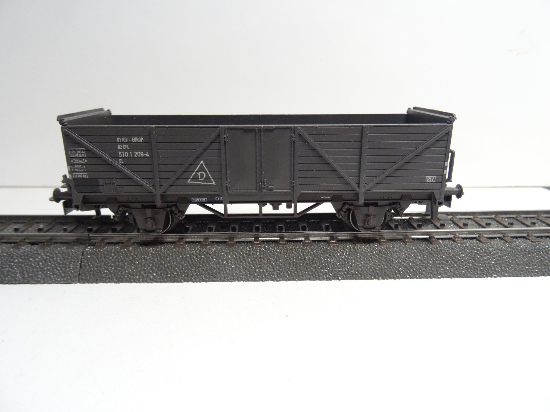 Märklin Modellini di ferrovie: Märklin H0 4582 offener Güterwagen – Usato da Hochdorf venduto da Teger02 1