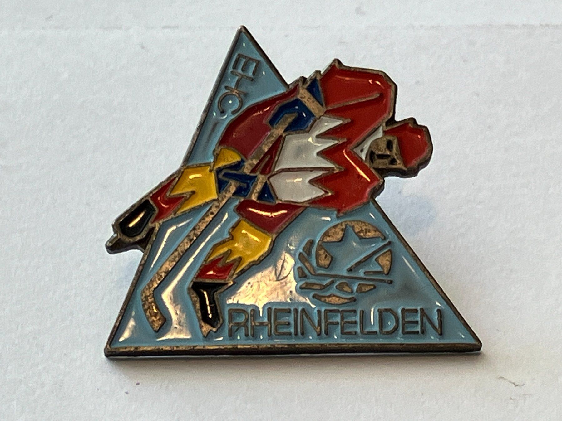 Placchette & Badge: 1 Pin EHC Rheinfelden Eishockey – Usato da Basel venduto da djwwpp