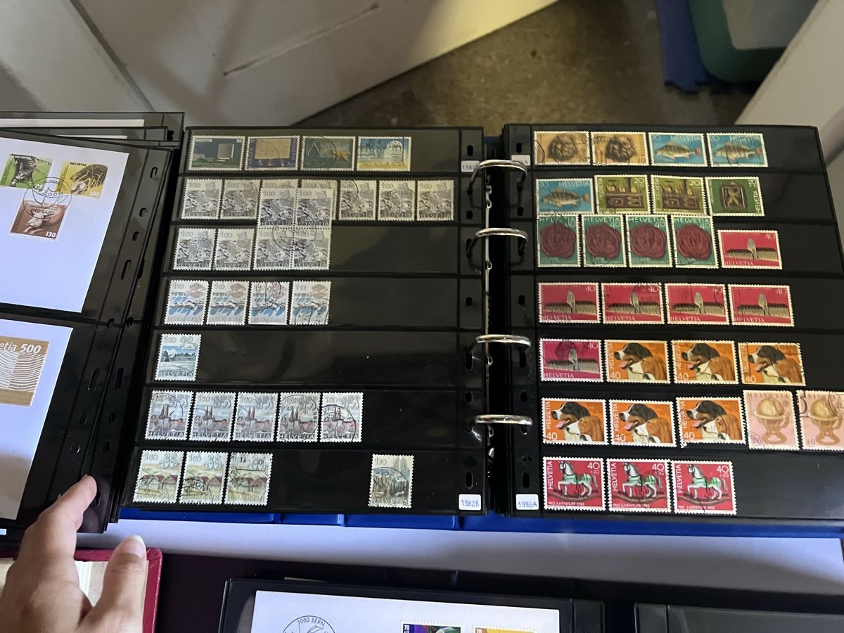 Tutti i francobolli: Briefmarken Sammlung in Alben (4) – Usato da Glattfelden venduto da maa_qcj8 5