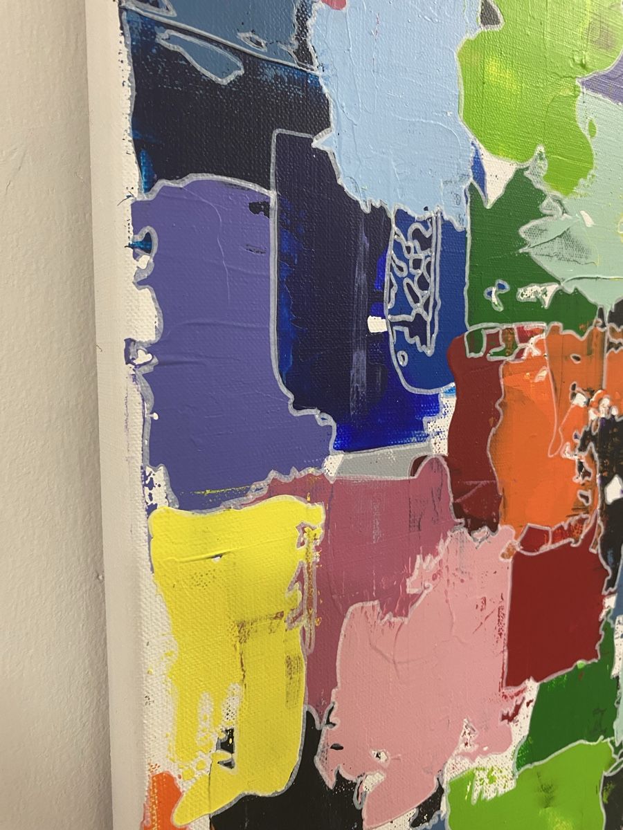Dipinti: Acrylbild - EinzigARTig - 100x100 cm – Nuovo e nell'imballaggio originale da Dübendorf venduto da Montclair 1