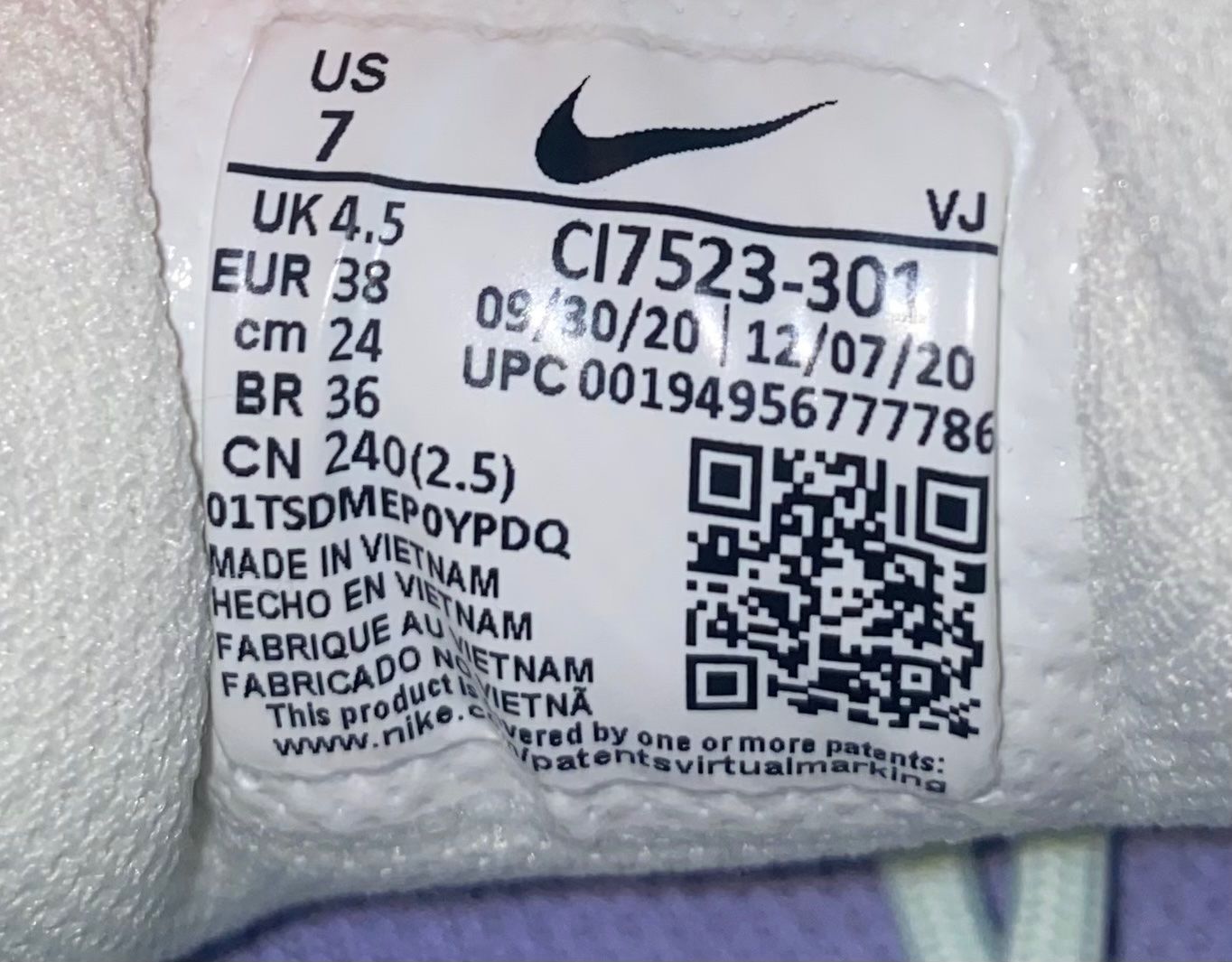 Nike Chaussures femmes: Nike React Vision Gr.38 – D'occasion à Herisau par Seyashop1 5