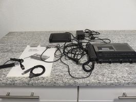SANYO TRC 5200 Memo-Scriber, Diktiergerät, Rarität!