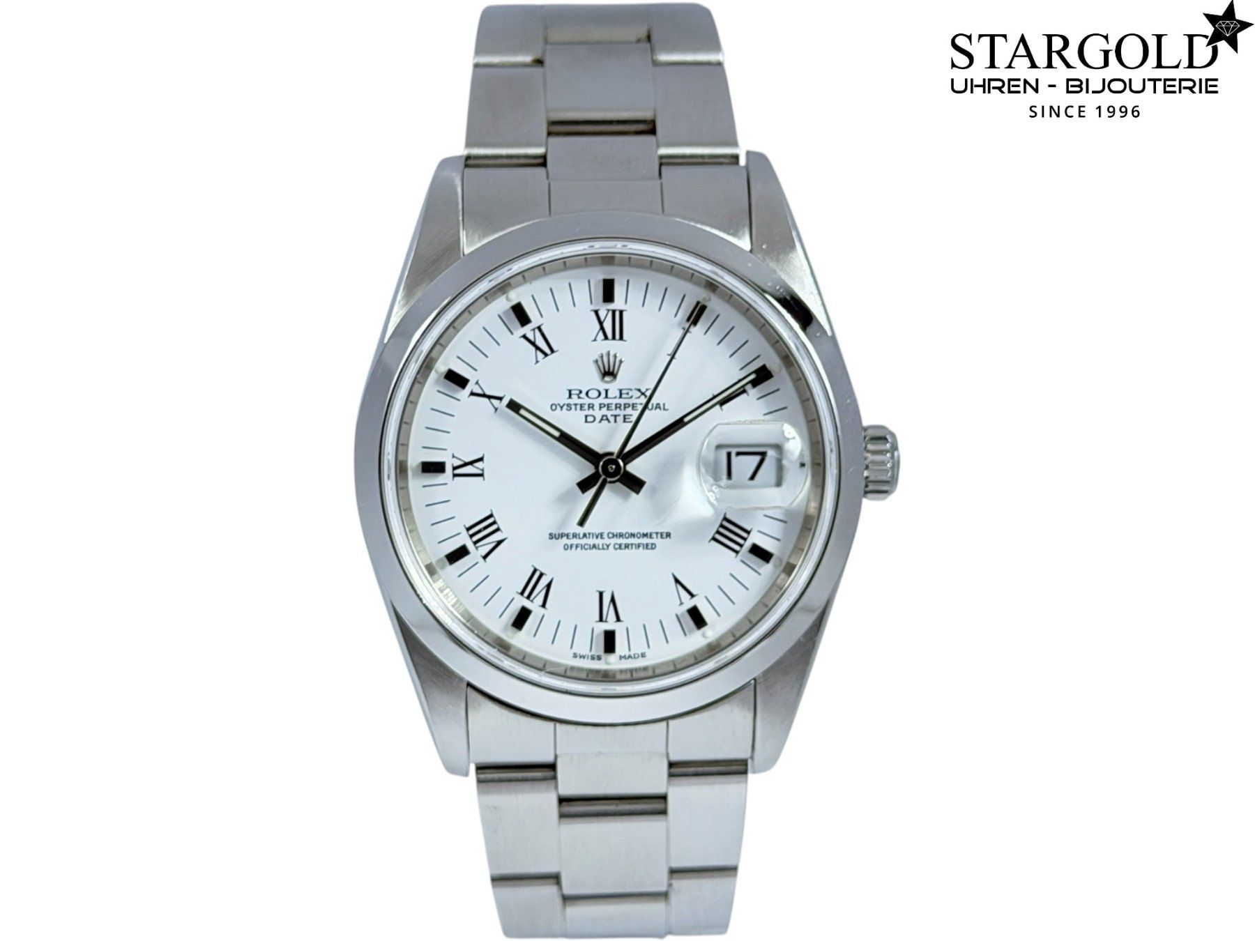 Rolex Uhren: Rolex Oyster Perpetual Date - 15200 – Gebraucht aus Zürich von Stargold-Uhren