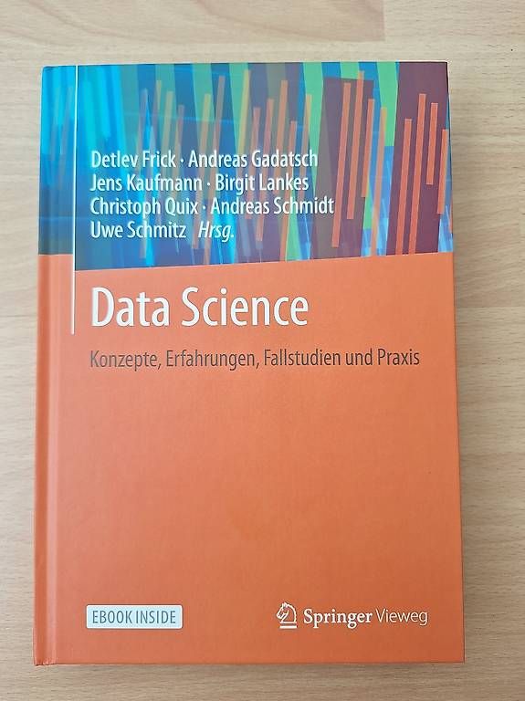 Bücher: Buch "Data Science" inkl. E-Book Zugang – Gebraucht aus Reinach AG von Claudi_89