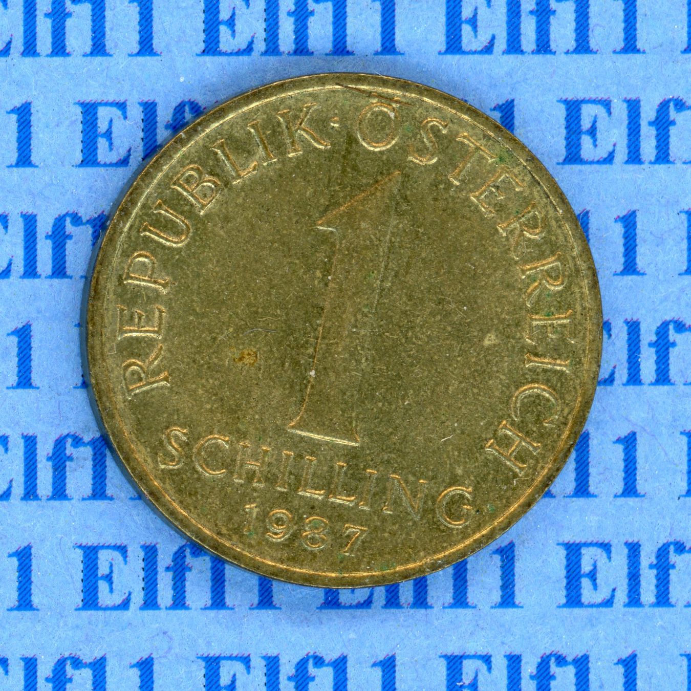 Tutti le monete: ATS___1.00 1987 vz 1 Schilling – Usato da Widnau venduto da Elf11