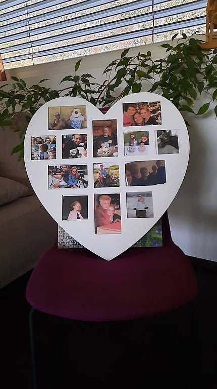 Bilderrahmen: Cadre photos en forme de coeur – Gebraucht aus Bouveret von familylocher
