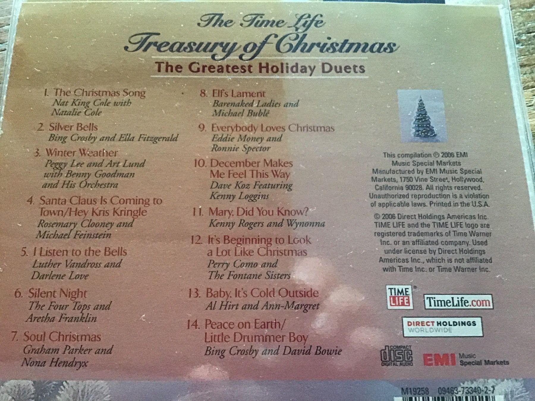CD: Treasury of Chritmas – Usato da Thierachern venduto da sweden08 1