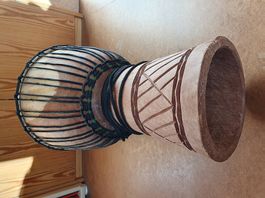 Djembe mit Tragetasche