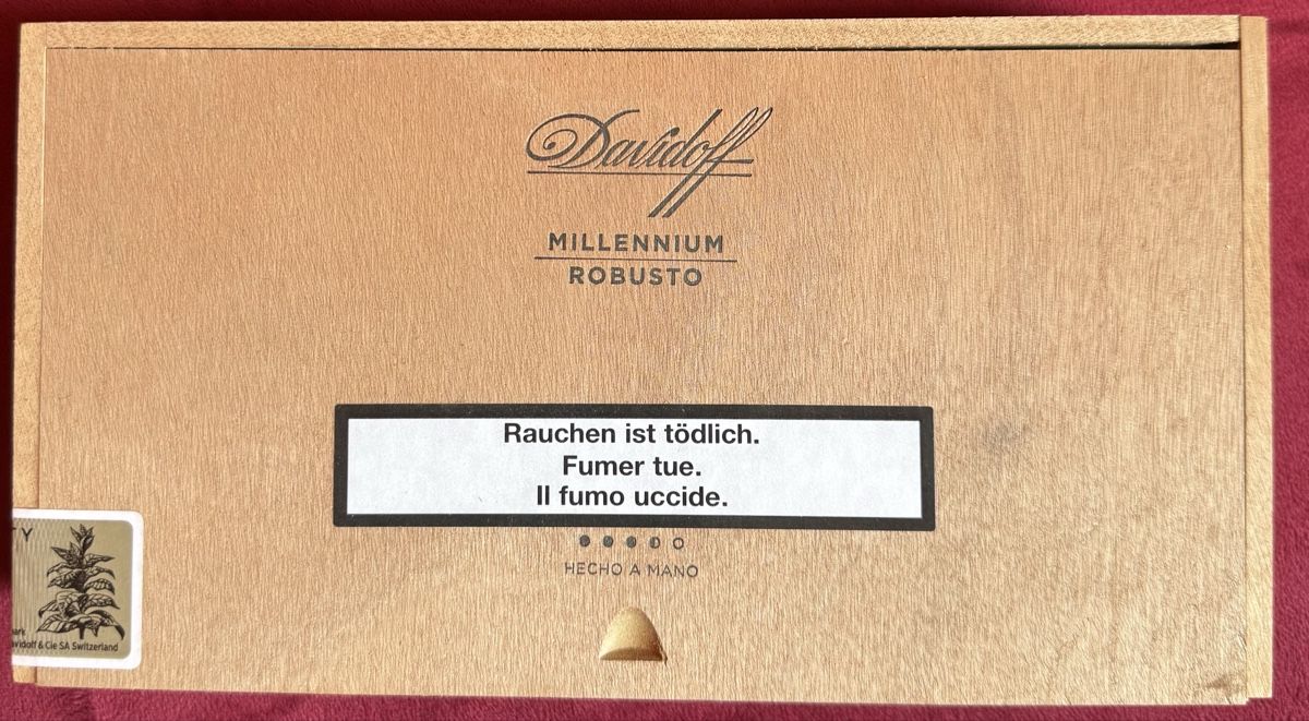 Davidoff Cigares: Davidoff Millennium Robusto - 25 Stk – Neuf avec emballage d'origine à Frauenfeld par hase1294