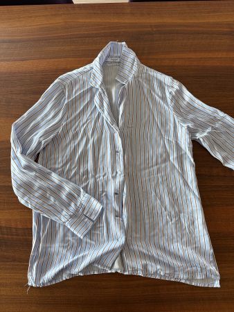 Mango Basics boyfriend-style Bluse Damen, Gr. M - neuwertig