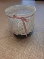 Weihnachtsdeko, Windlicht / Teelicht Glas (neuwertig)