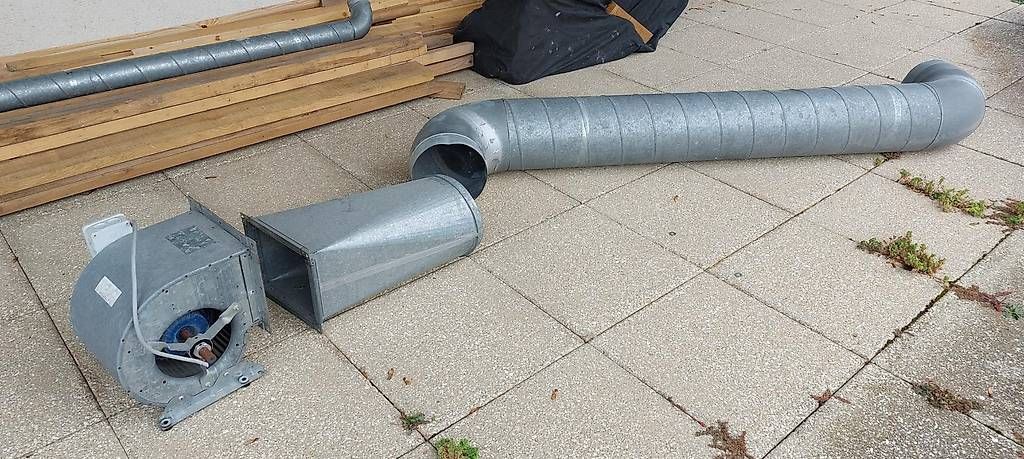 Alle Maschinen: Heulüfter mit Rohren   – Gebraucht aus Horw von Zentral50 1