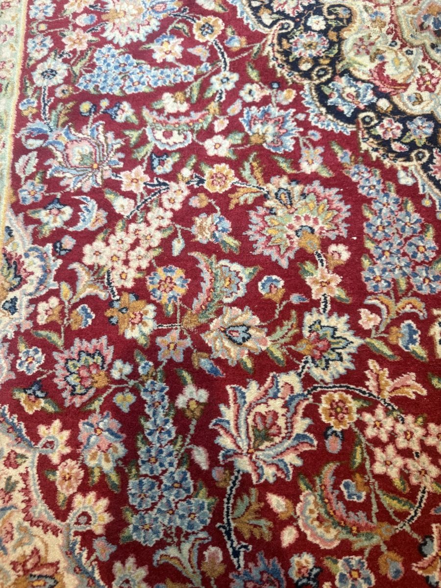 Tappeti: Wunderschöner originaler Kerman-Teppich mit Signatur – Usato da Chur venduto da Mohammad.miga 7