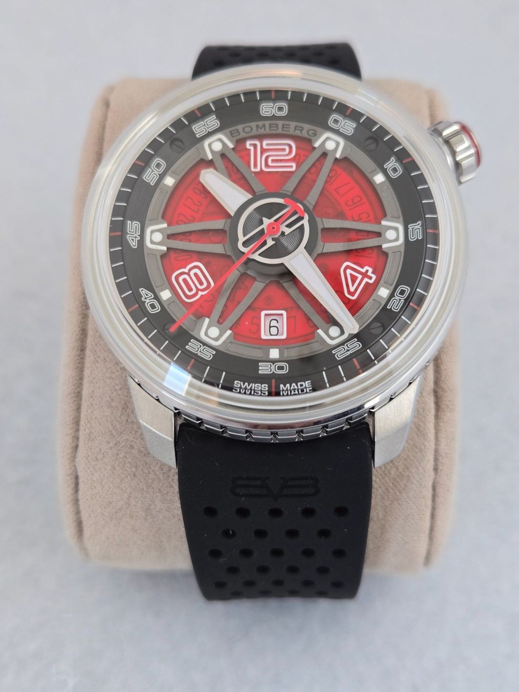 Bomberg Uhren: Bomberg BB-01 automatic red – Neu (gemäss Beschreibung) aus Chabrey von Horology 2