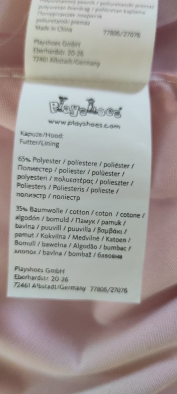 Giacche & Cappotti: Regenjacke Mädchen Gr 140 – Nuovo (secondo la descrizione) da Zollbrück venduto da Turner5 7