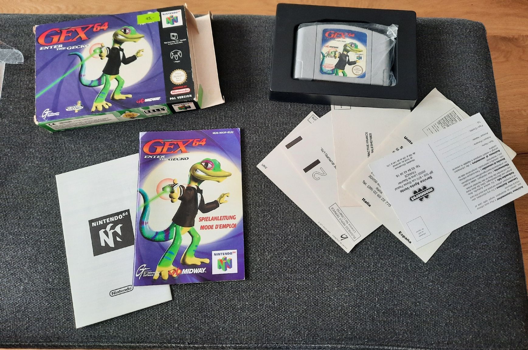 Nintendo Giochi: Gex 64 CIB Nintendo 64 N64 – Usato da Conthey venduto da arn_86vf 6
