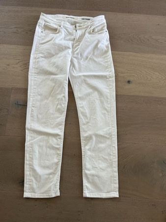 Jeans Weiss Marc O‘Polo 30 / 34 Cropped High Waist 