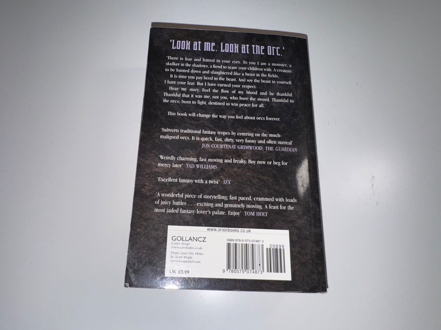 Libri: NOVEL: Stan Nicholls, Orcs – Usato da Grosswangen venduto da English_books 9