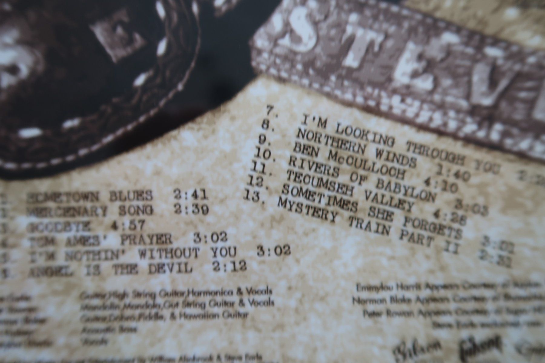 CD: STEVE EARLE - TRAIN A COMIN' - CD – Usato da Basel venduto da Patiscat 2