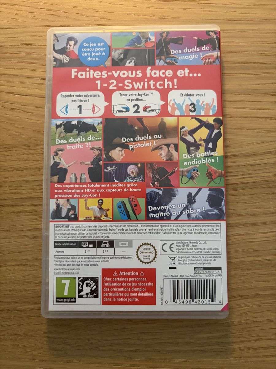 Nintendo Jeux: 1-2-Switch - Nintendo Switch – D'occasion à Pully par FunkyGames 1
