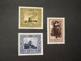 Liechtenstein 1951 Nr. W24-W26  **  (3142)