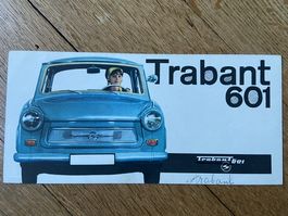 TRABANT 601 Prospekt 1964 Sachsenring Zwickau DDR brochure