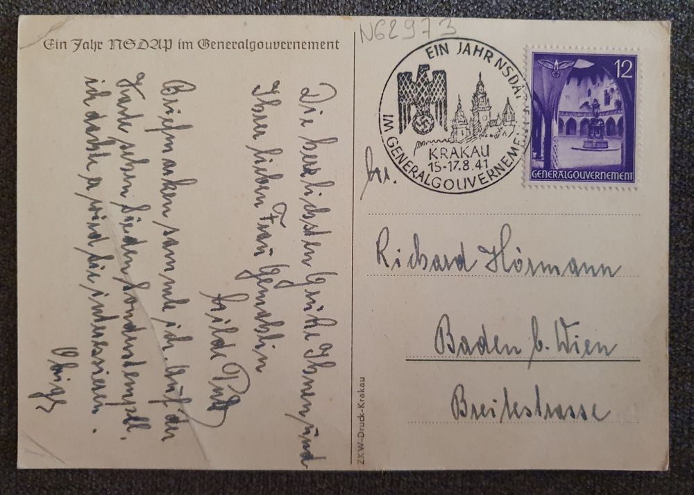 WK2 Propagandakarte NSDAP (Gebraucht) in Pregassona für CHF 25 – mit ...