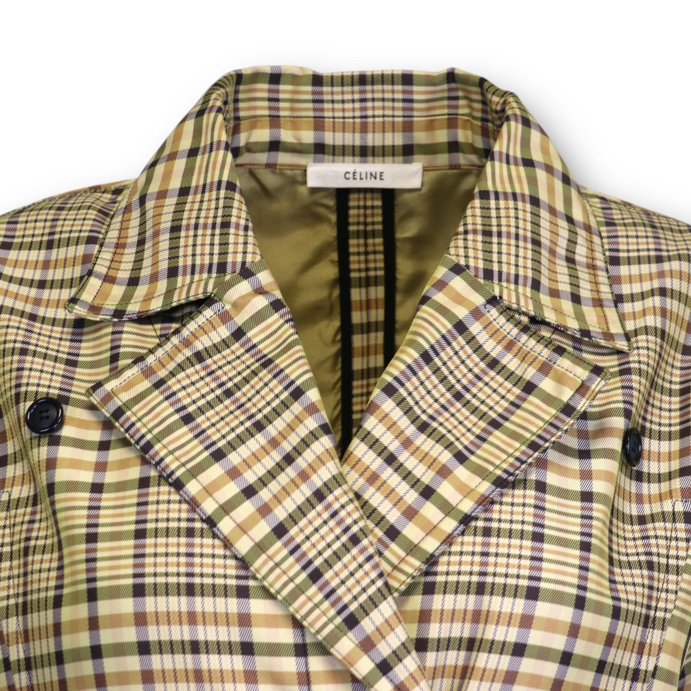 Celine Giacche: Céline Jacke braun kariert Gr. 40 – Usato da Binningen venduto da Designerlabels 4