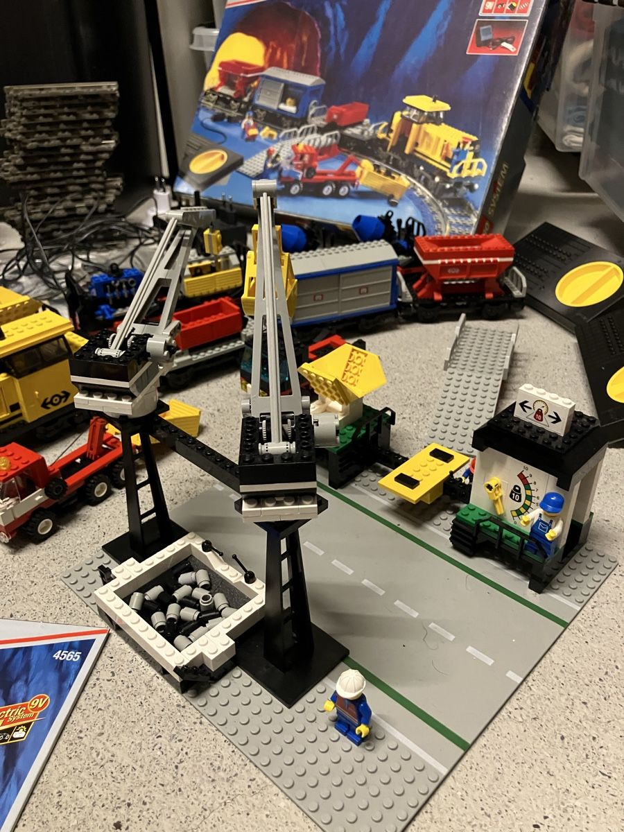 Lego Baukästen: Lego System 9V Eisenbahn Set 4565 & 4564 – Gebraucht aus Chur von GC190 3