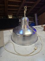 Industrielampe Hängeleuchte Aluminium gebraucht ca. 49cm ...